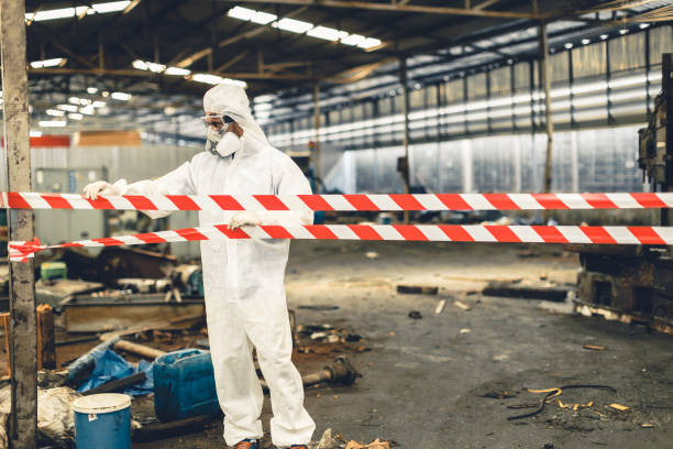 Professional Biohazard technician working in Ocklawaha, FL